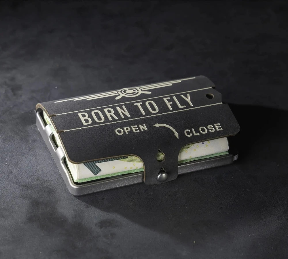 I-CLIP Titan Satiniert Born to Fly Black - I-CLIP.com EU Shopify