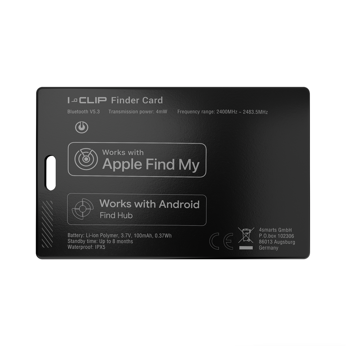 I-CLIP Standort Finder Card im Kreditkartenformat - I-CLIP