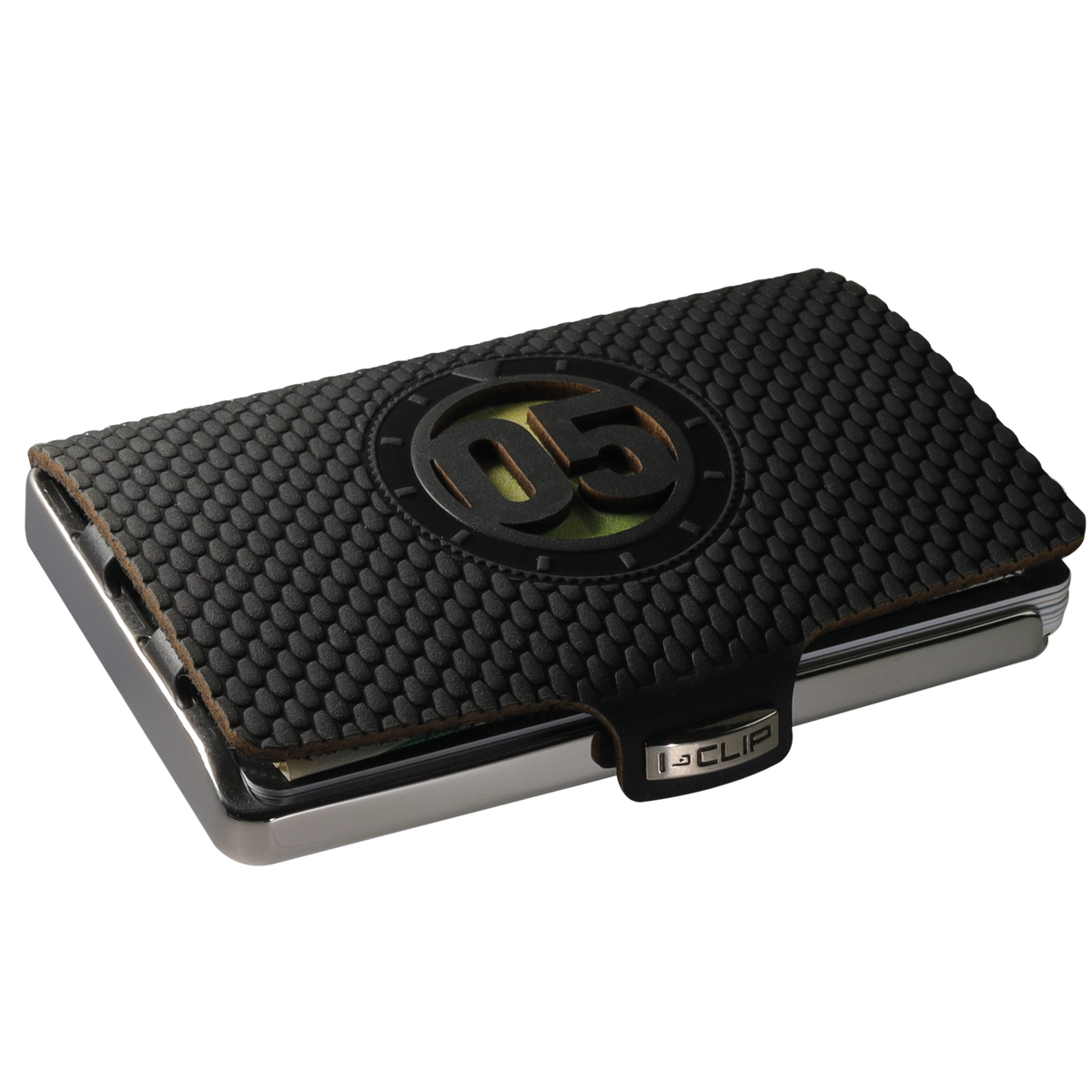 I-CLIP Steel Polished Timekeeper 05 Black - I-CLIP
