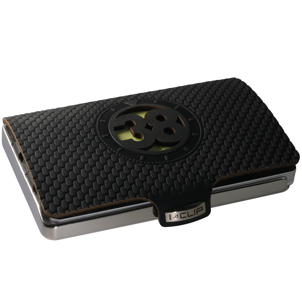 I-CLIP Steel Polished Timekeeper 38 Black - I-CLIP