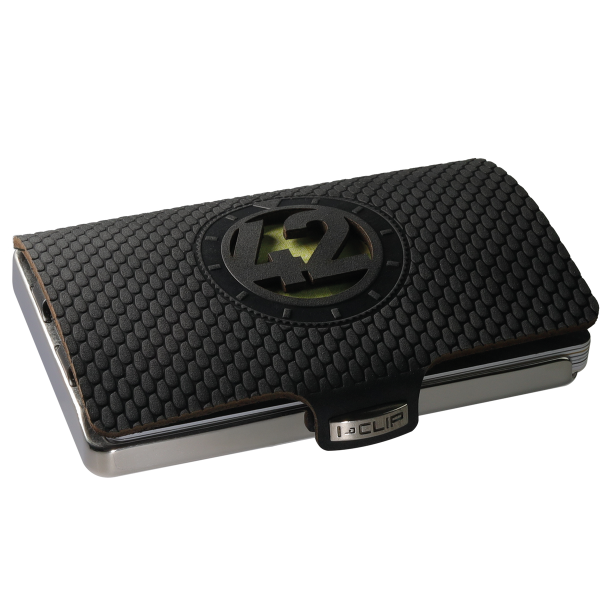 I-CLIP Steel Polished Timekeeper 42 Black - I-CLIP