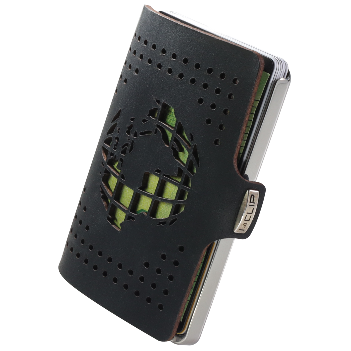 I-CLIP Steel Polished Globe Black - I-CLIP