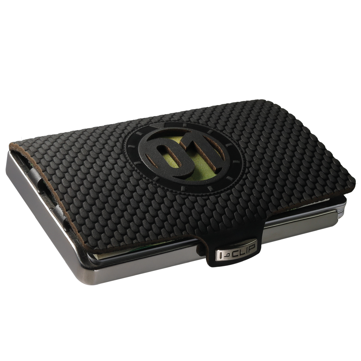 I-CLIP Steel Polished Timekeeper 01 Black - I-CLIP