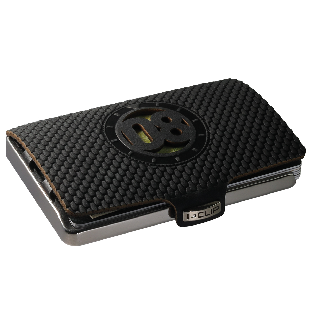 I-CLIP Steel Polished Timekeeper 08 Black - I-CLIP
