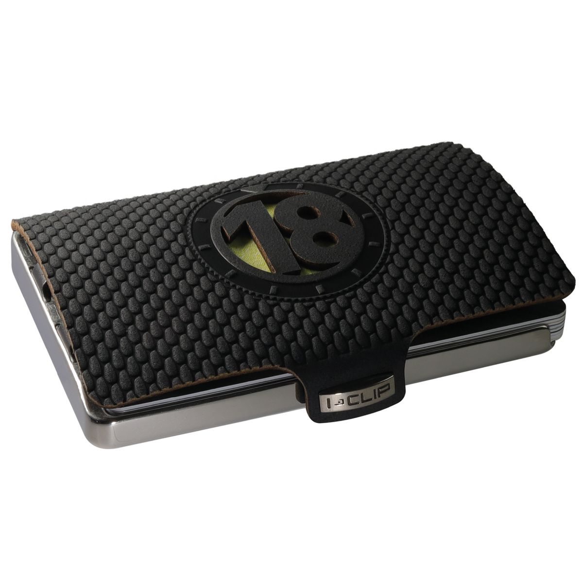 I-CLIP Steel Polished Timekeeper 18 Black - I-CLIP