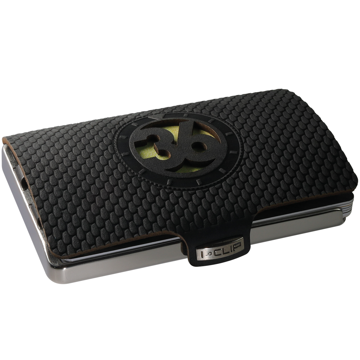 I-CLIP Steel Polished Timekeeper 36 Black - I-CLIP
