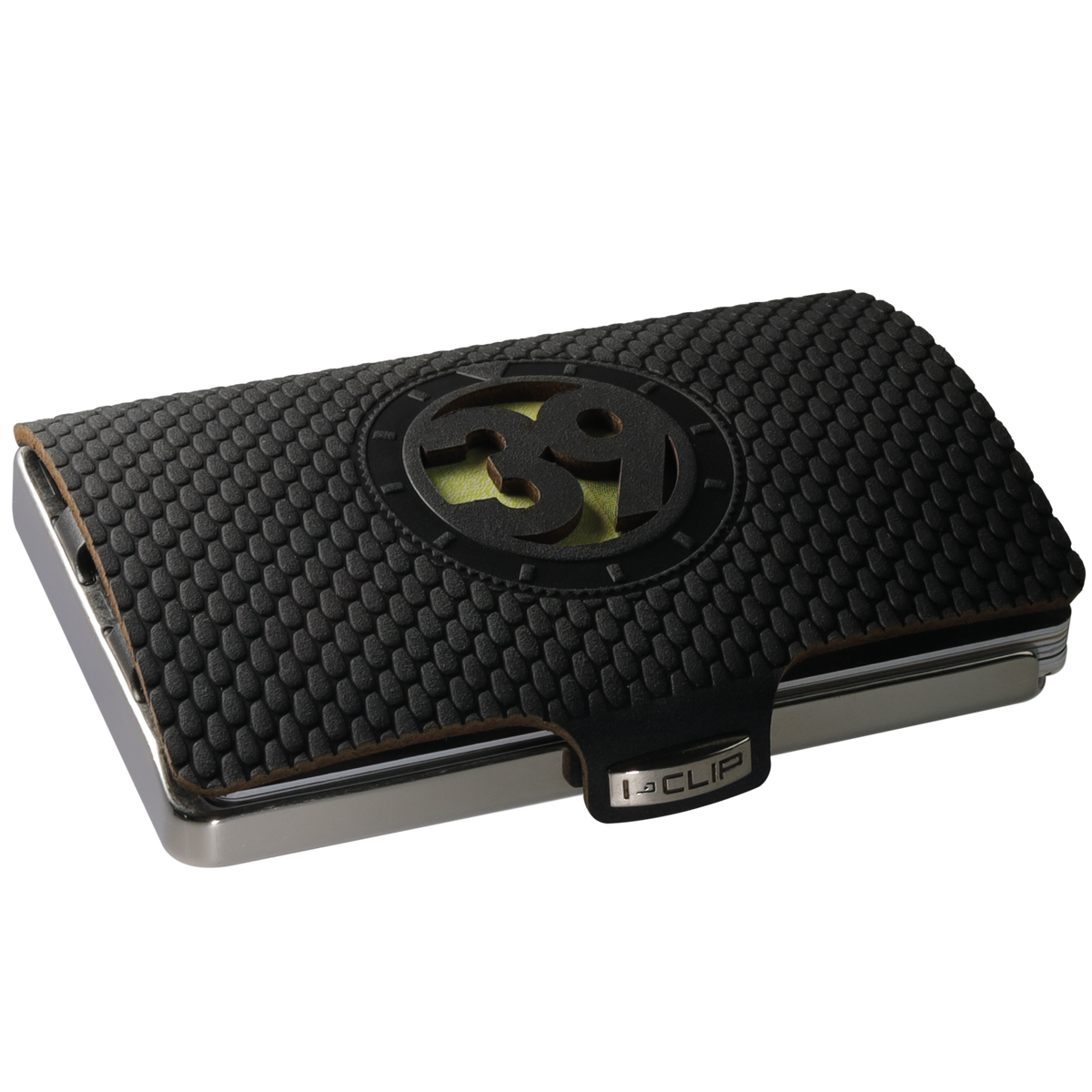 I-CLIP Steel Polished Timekeeper 39 Black - I-CLIP