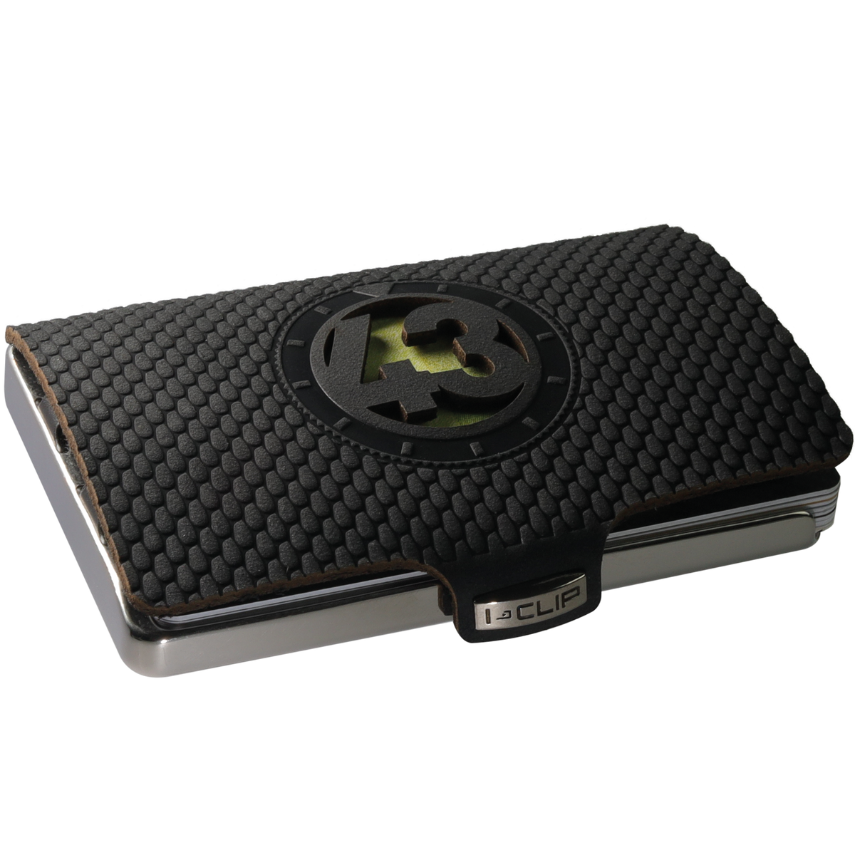 I-CLIP Steel Polished Timekeeper 43 Black - I-CLIP