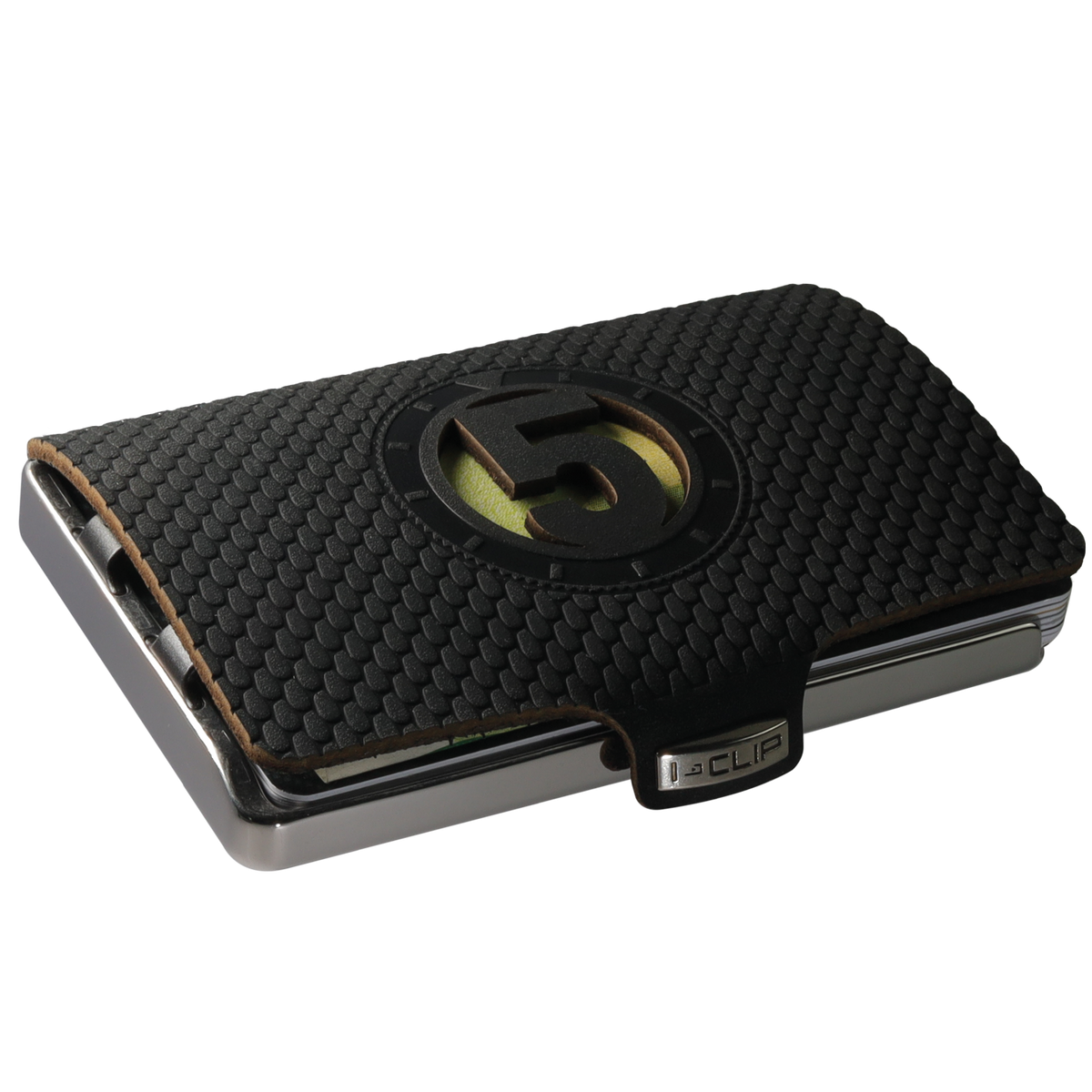 I-CLIP Steel Polished Timekeeper 5 Black - I-CLIP