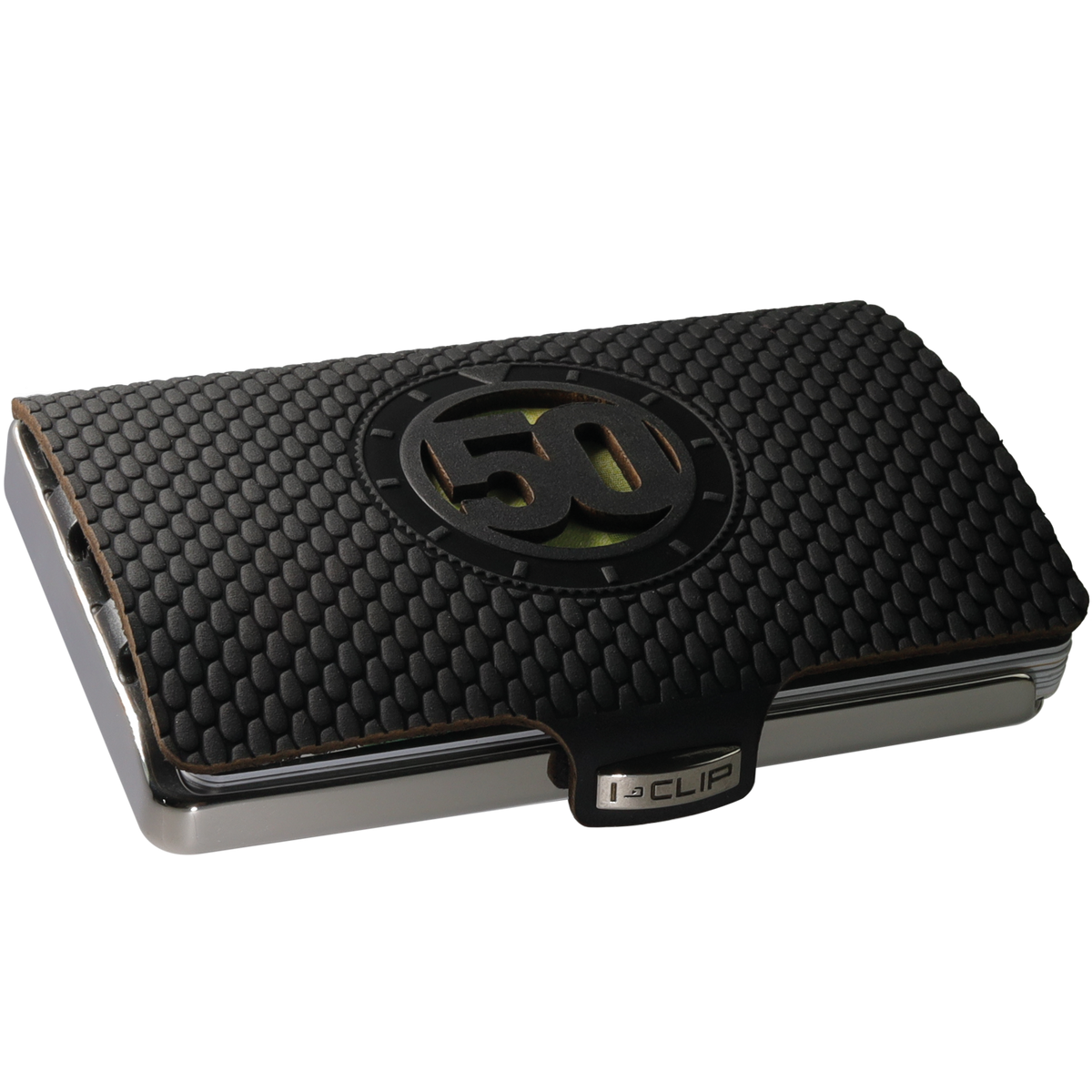 I-CLIP Steel Polished Timekeeper 50 Black - I-CLIP