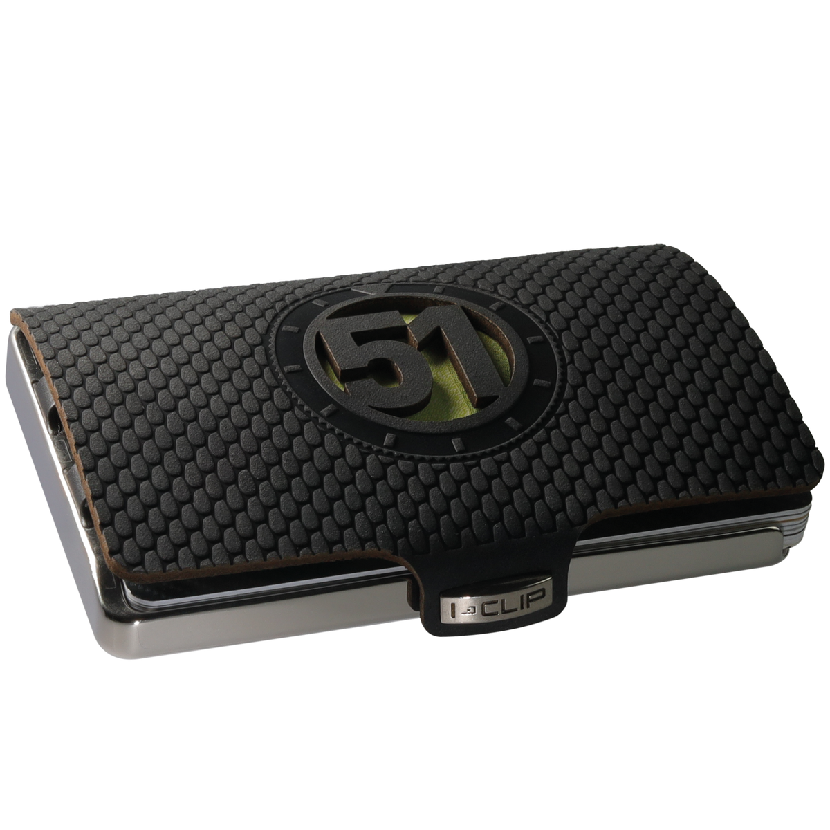 I-CLIP Steel Polished Timekeeper 51 Black - I-CLIP
