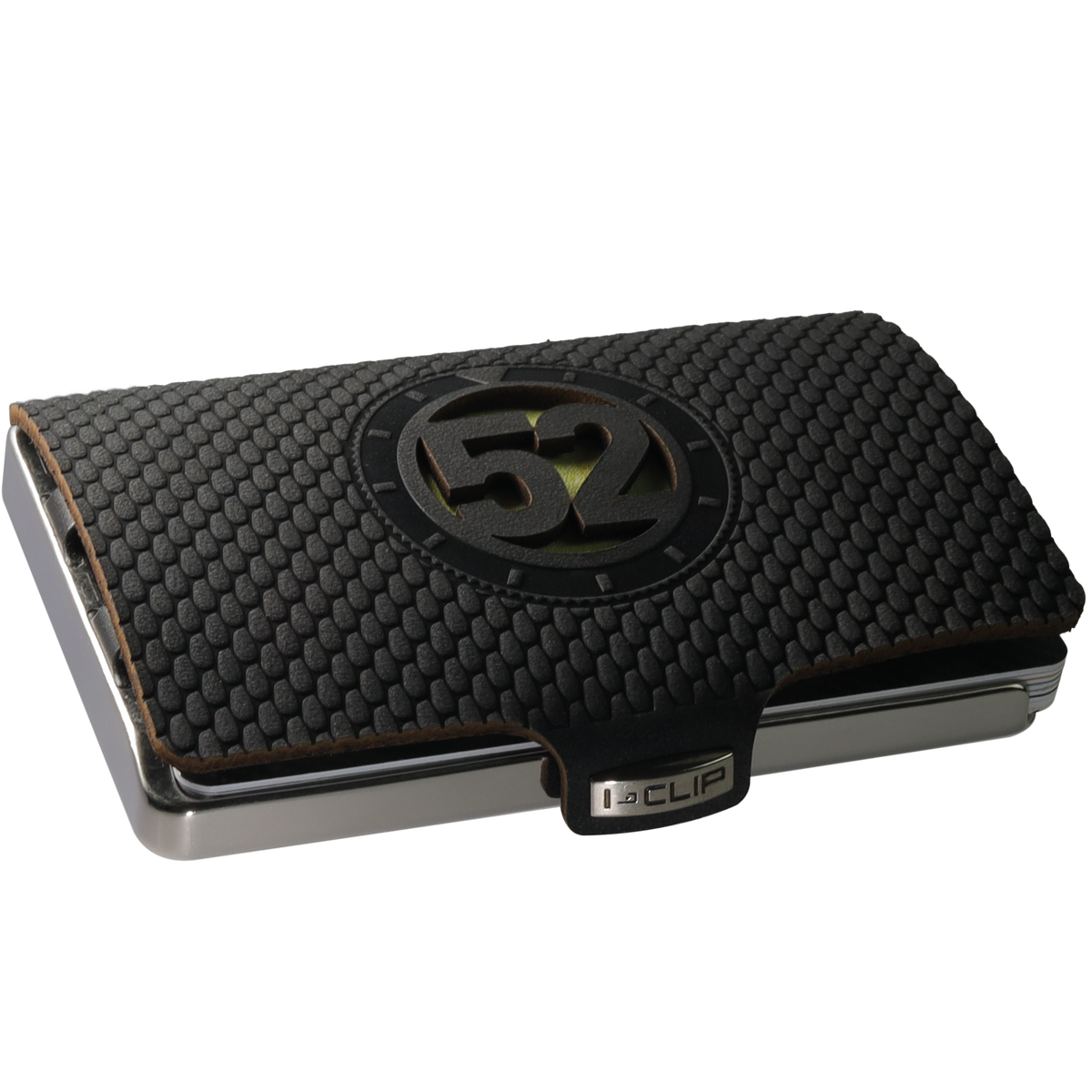 I-CLIP Steel Polished Timekeeper 52 Black - I-CLIP