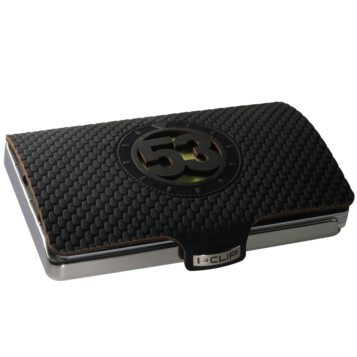 I-CLIP Steel Polished Timekeeper 53 Black - I-CLIP
